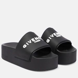 BLACK PLATFORM GIVENCY SLIDES